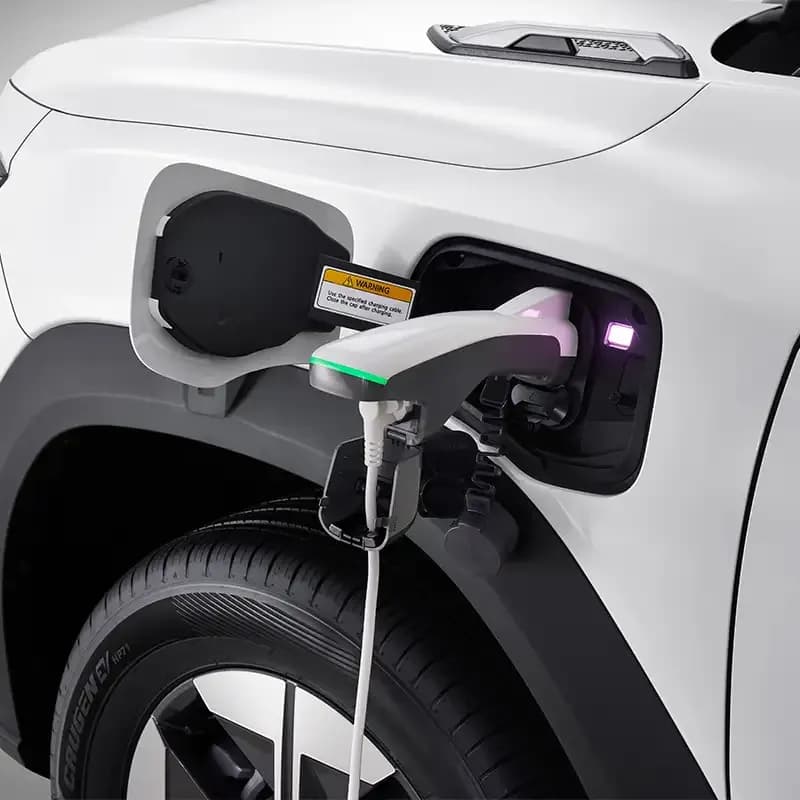 kgm musso ev exterior v2l connector