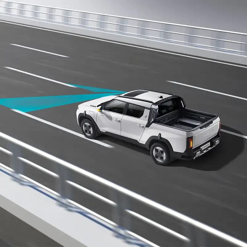 kgm musso ev safety lane change