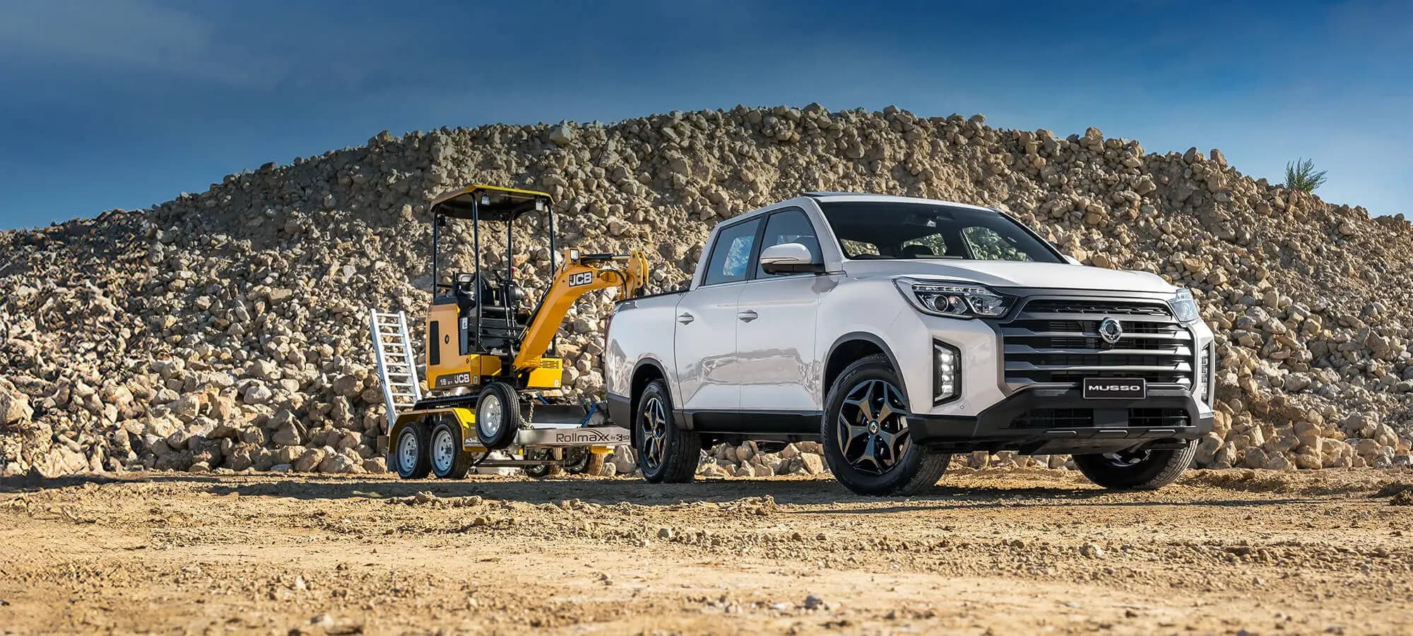 ssangyong kgm musso ute for towing best dual-cab
