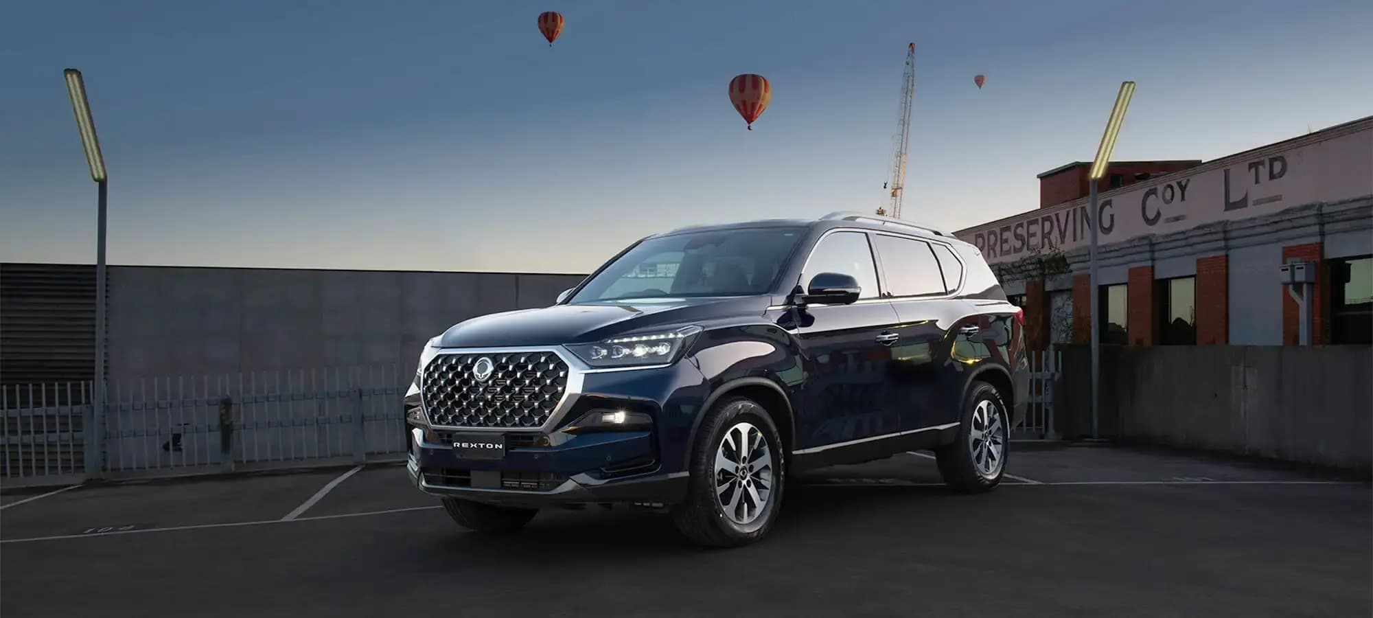 kgm ssangyong rexton large suv for towing