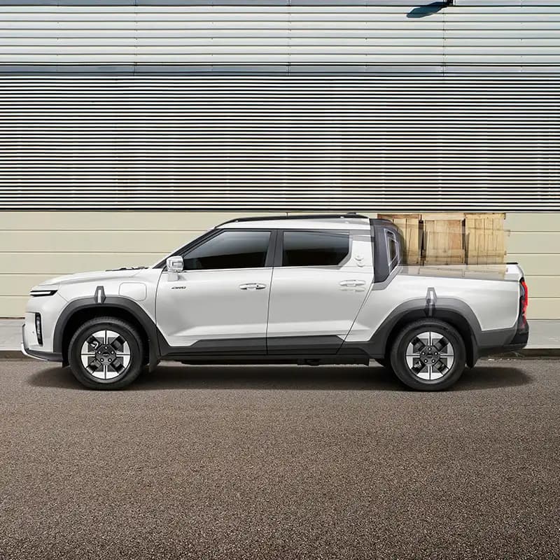 kgm musso ev ev self levelling