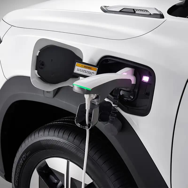 kgm musso ev exterior v2l connector