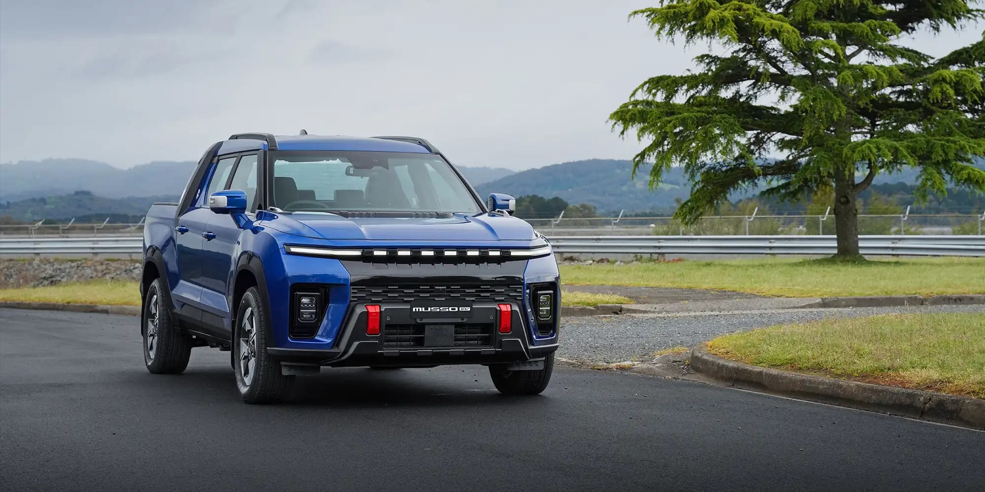 kgm musso ev electric dual cab ute australia