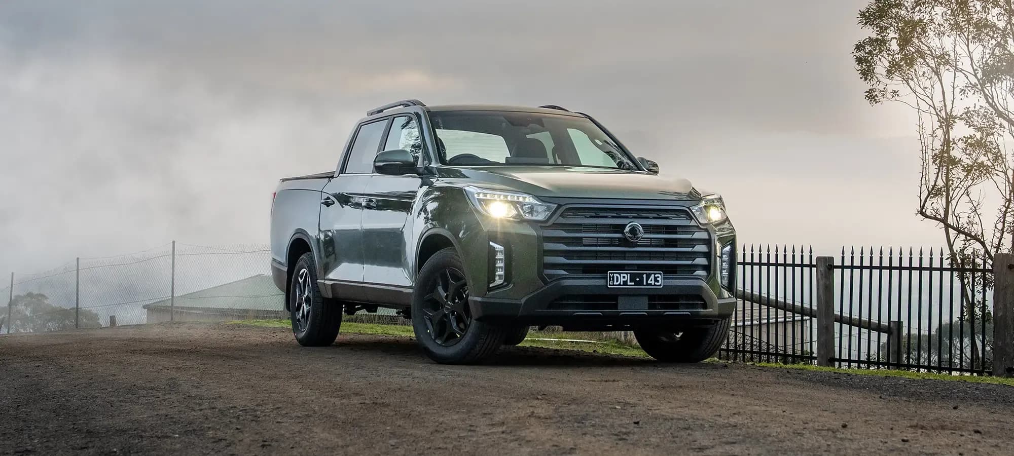 kgm musso dual cab australia tow vehicle my26