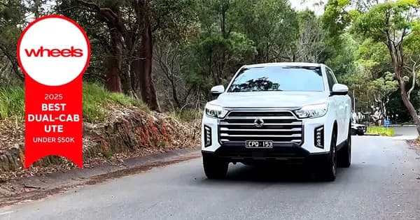 Musso wins Wheels Best Dual-Cab Utes 2025 Under $50K