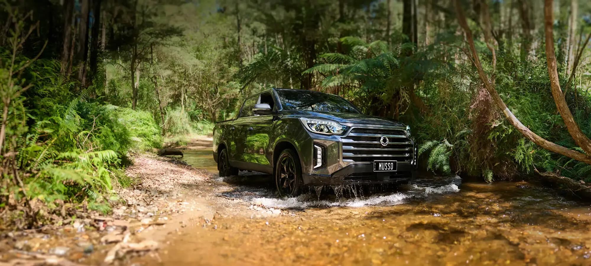 ssangyong kgm musso 4wd dual cab ute australia